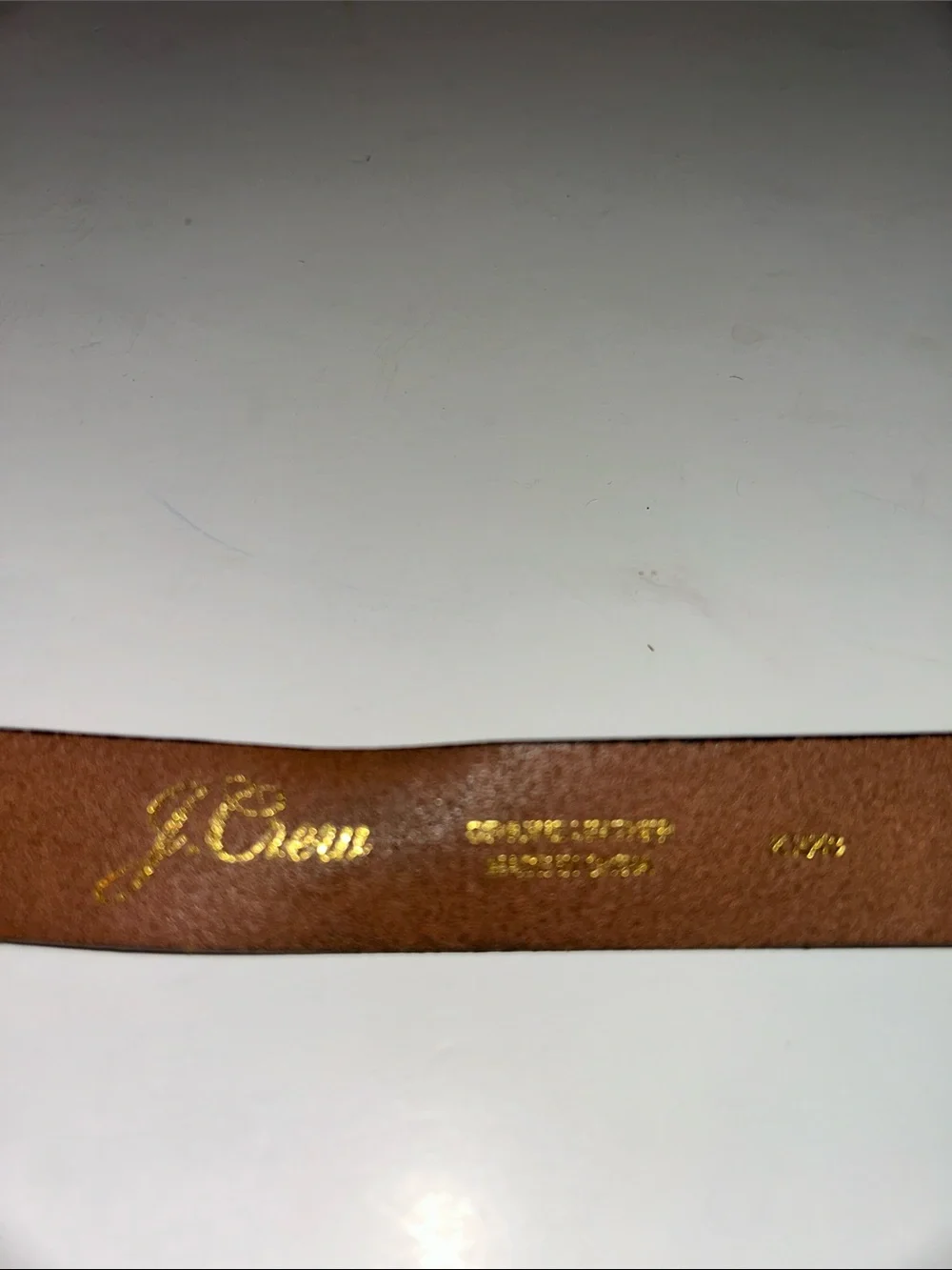 JCrew Calf Hair Belt in Leopard Print